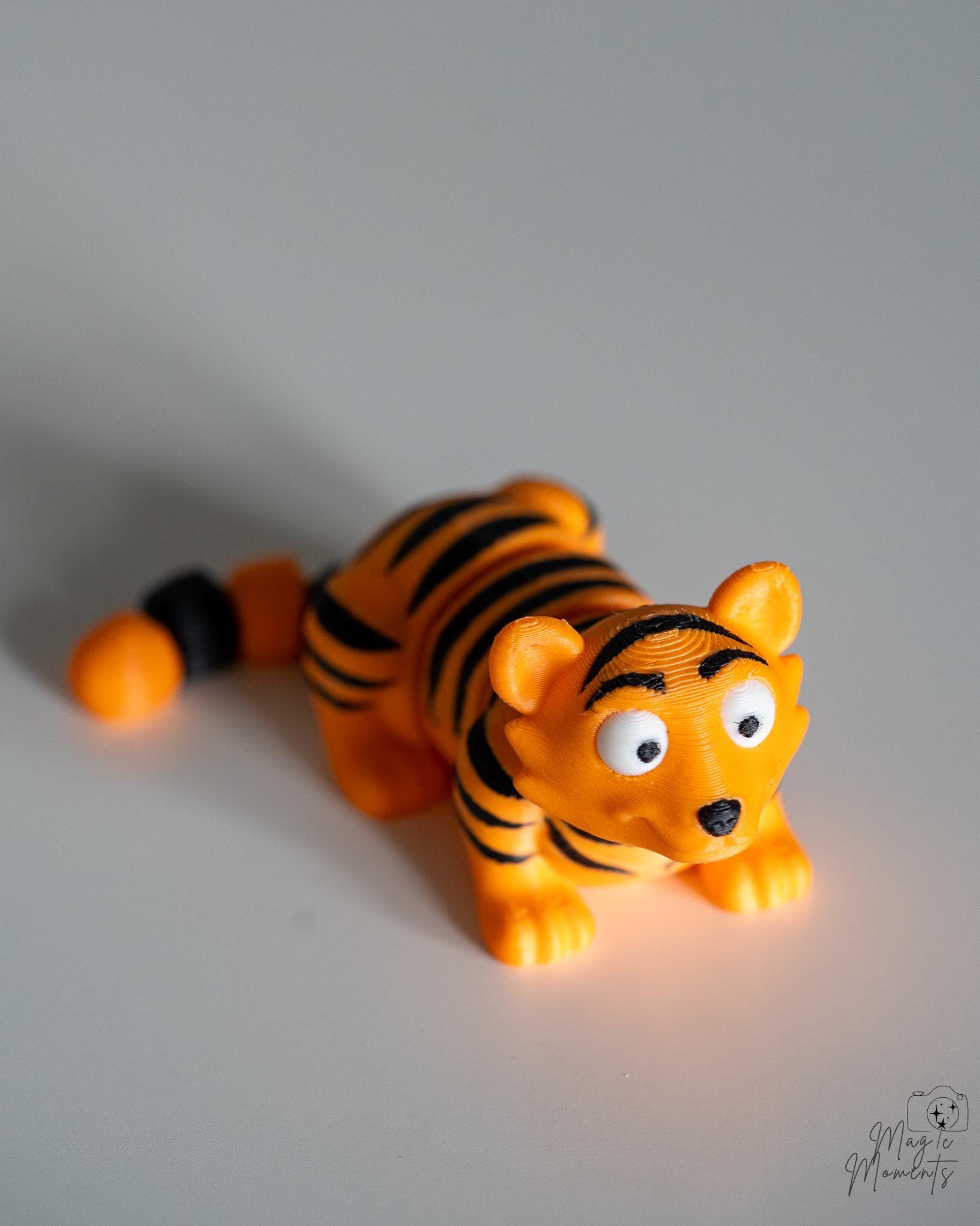 Cute tiger animal figure 