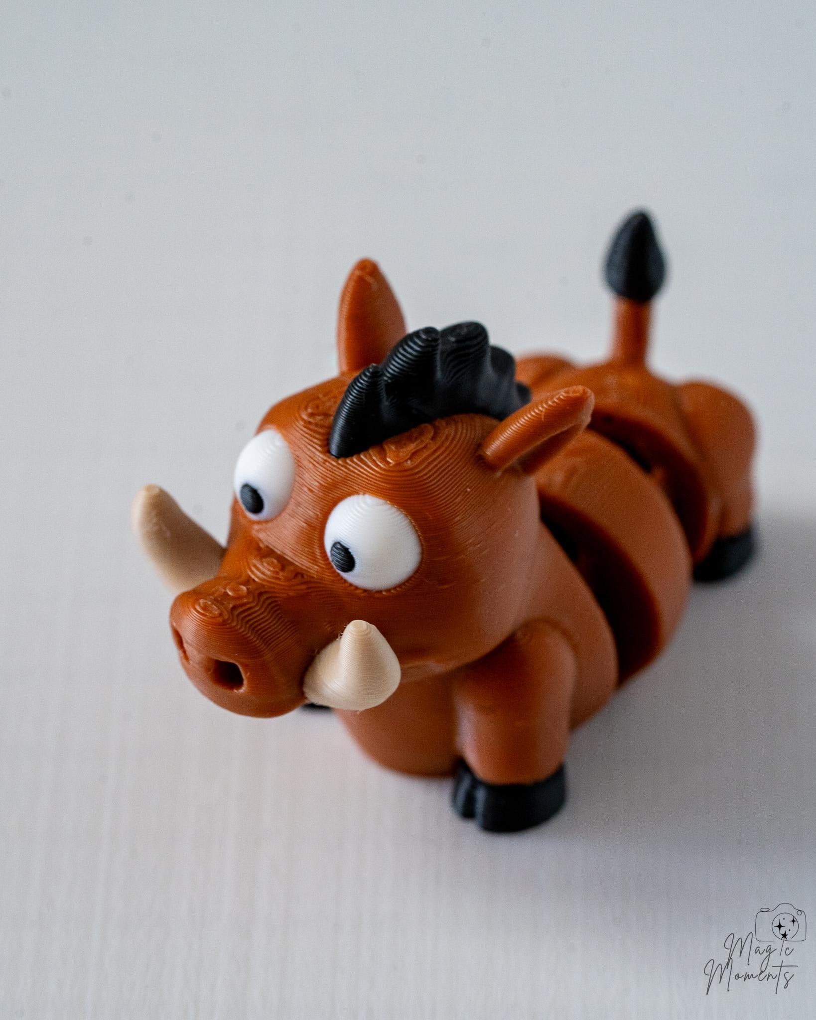 cute warthog figurine