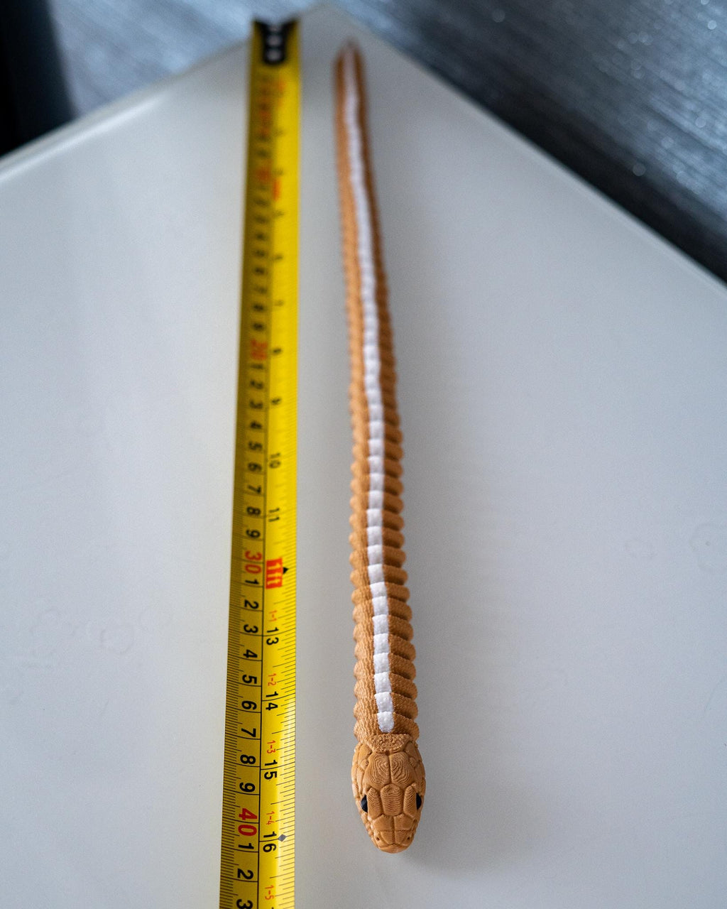 Articulated Desert Snake - 3D Printed Realistic Reptile Decor