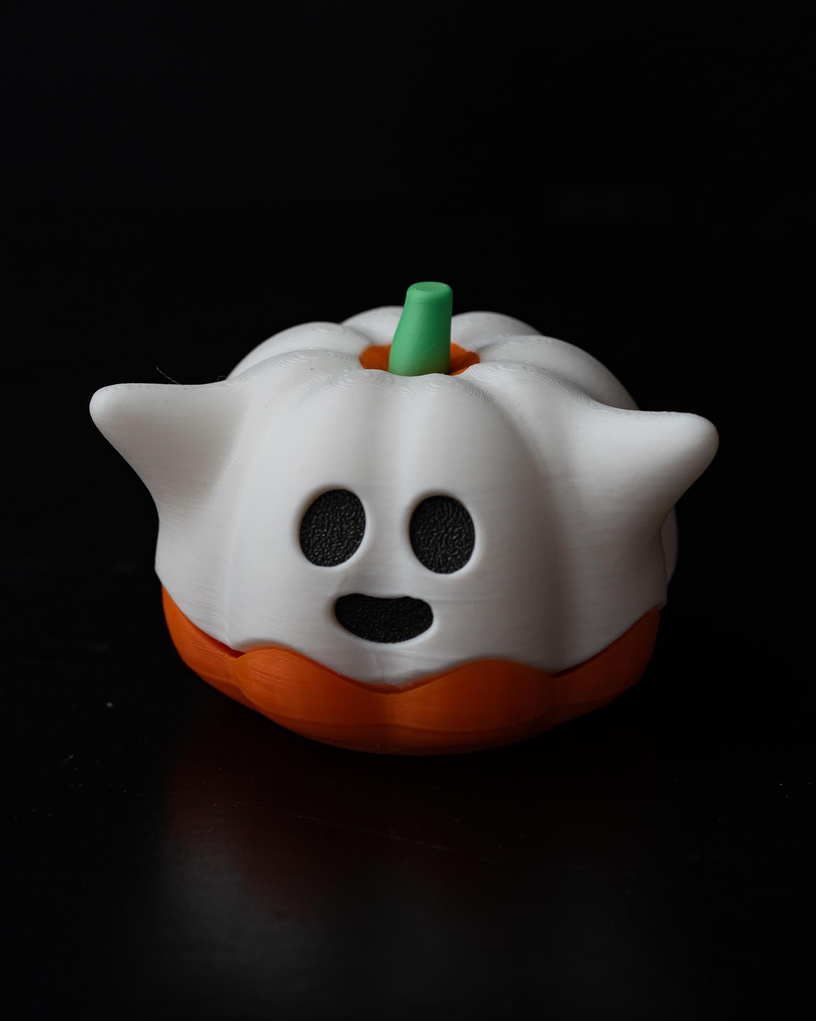 3d printed ghost pumpkin halloween decoration
