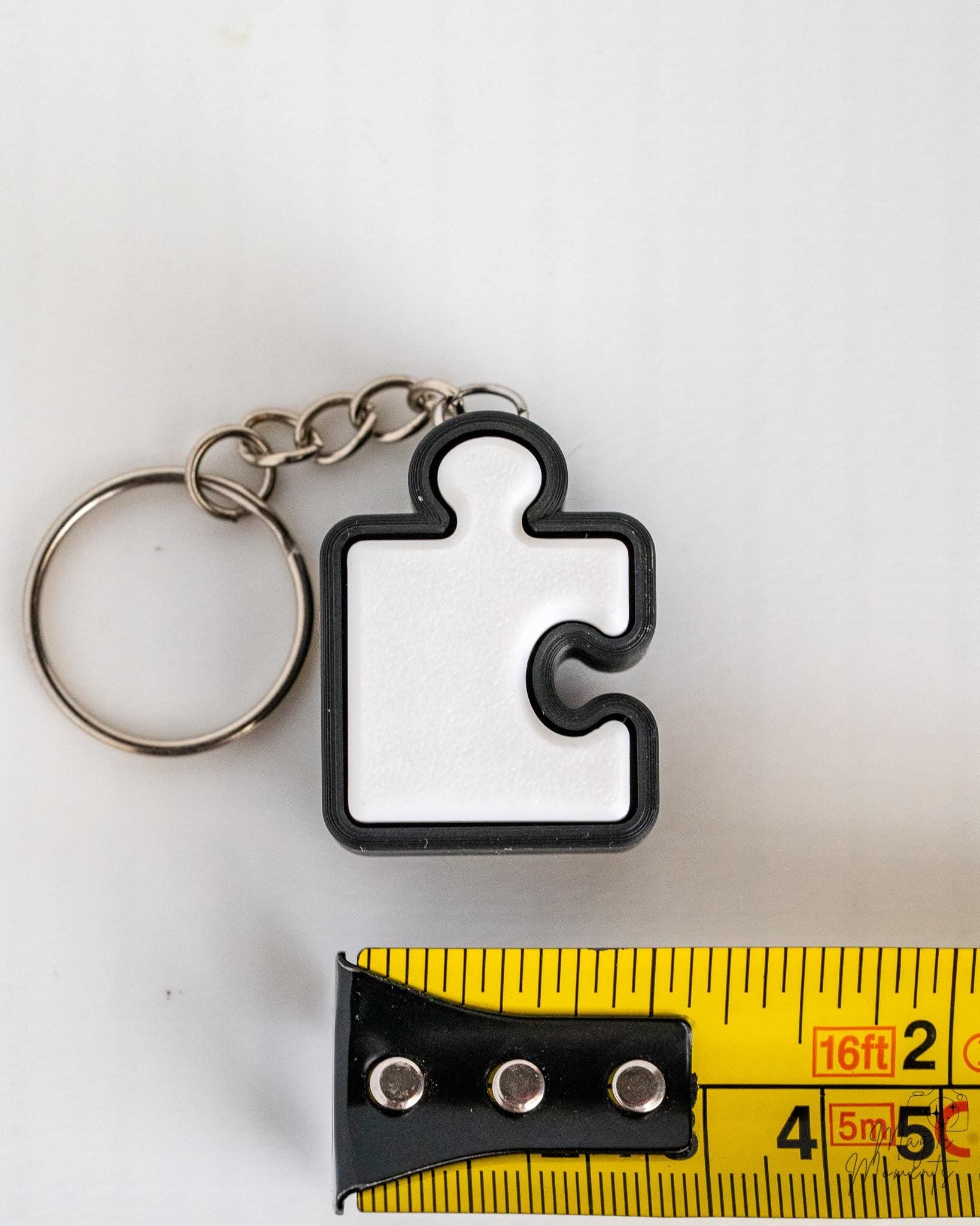 white puzzle piece clicker