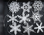 3d printed snowflake christmas ornaments set