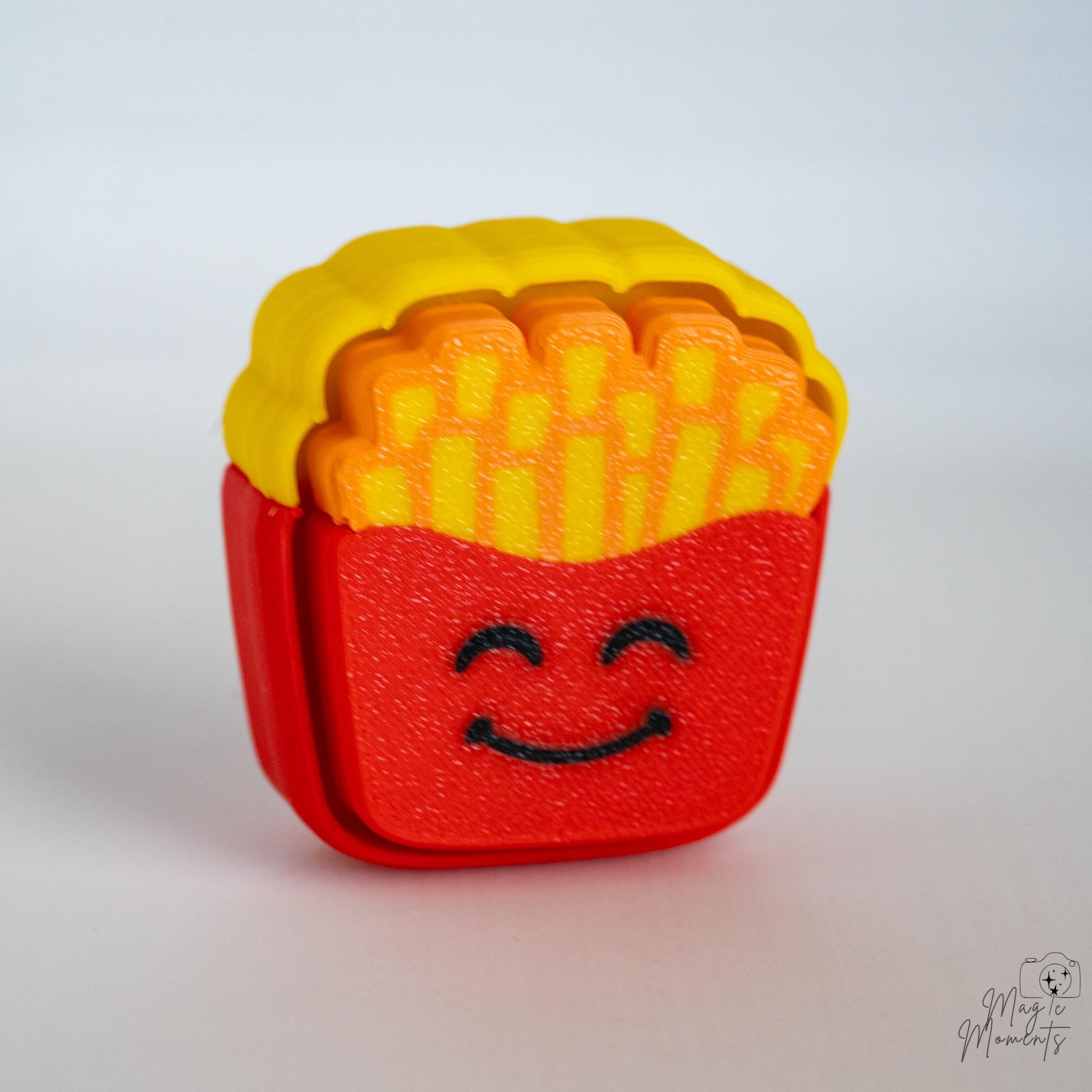 cute fries clicer fidget