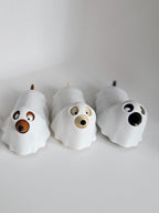 Mini ghost puppy decorations with sheet style design