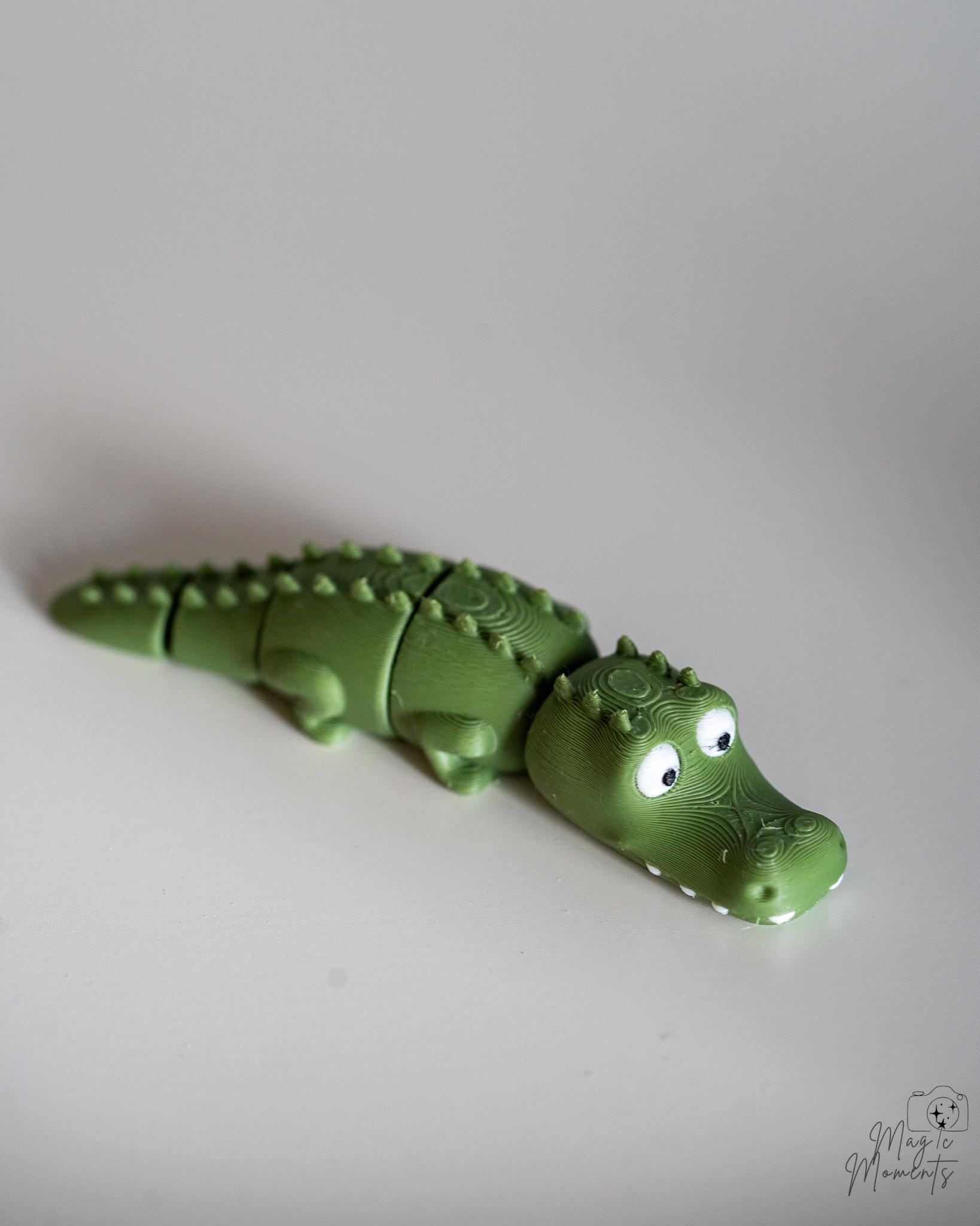 cute crocodile figurine