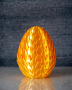 Crystal dragon with removable egg storage container