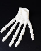 articulated skeleton hand 3d printed spooky decor