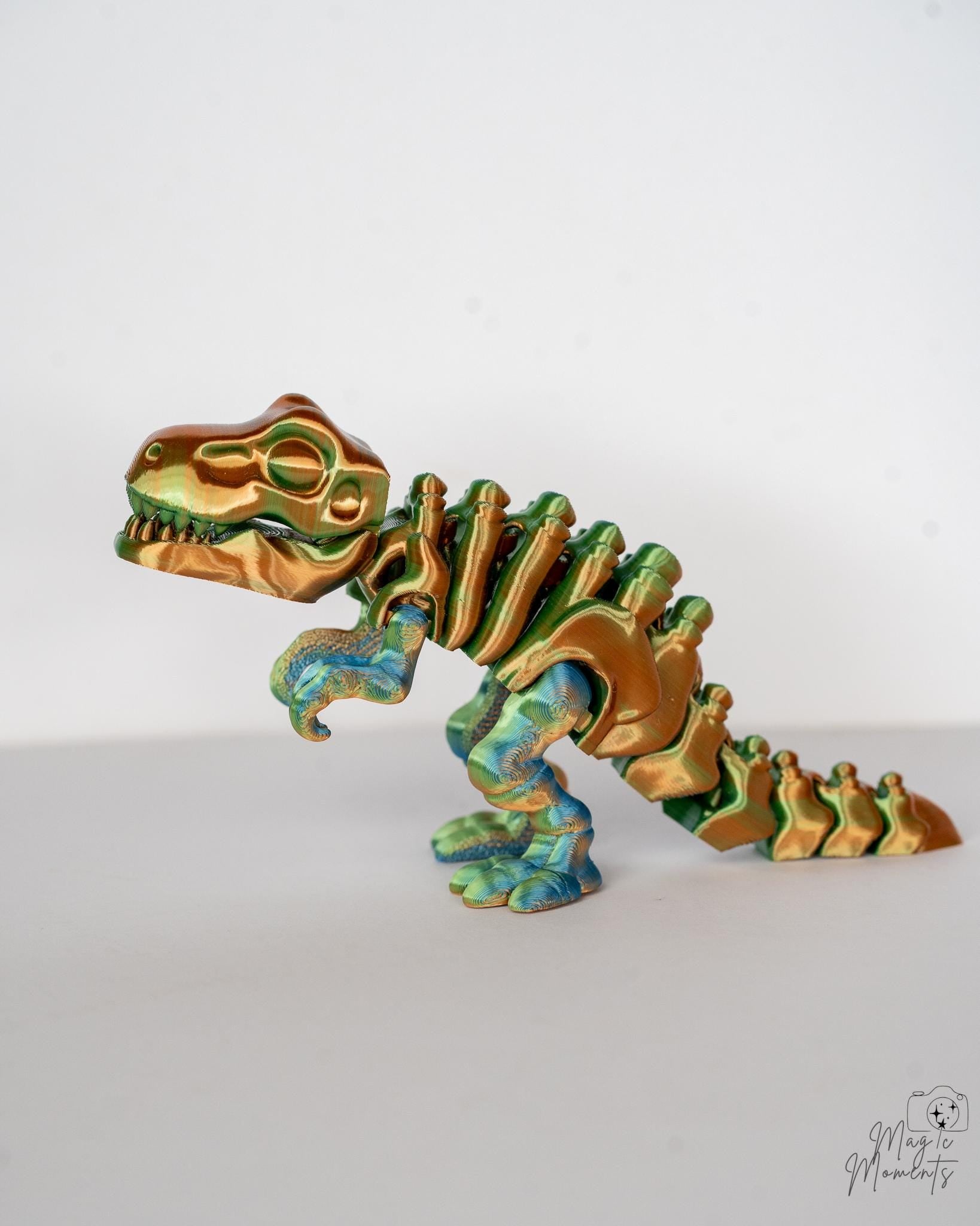 articulated skeleton t rex