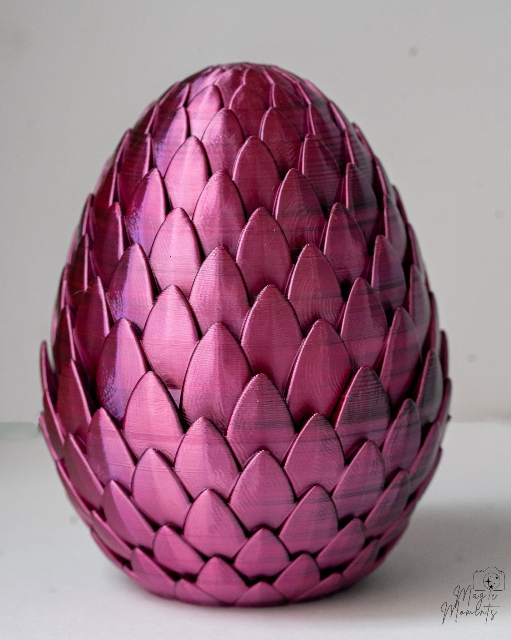 Articulated Dragon with Egg Set - 3D Printed Fantasy Decoration