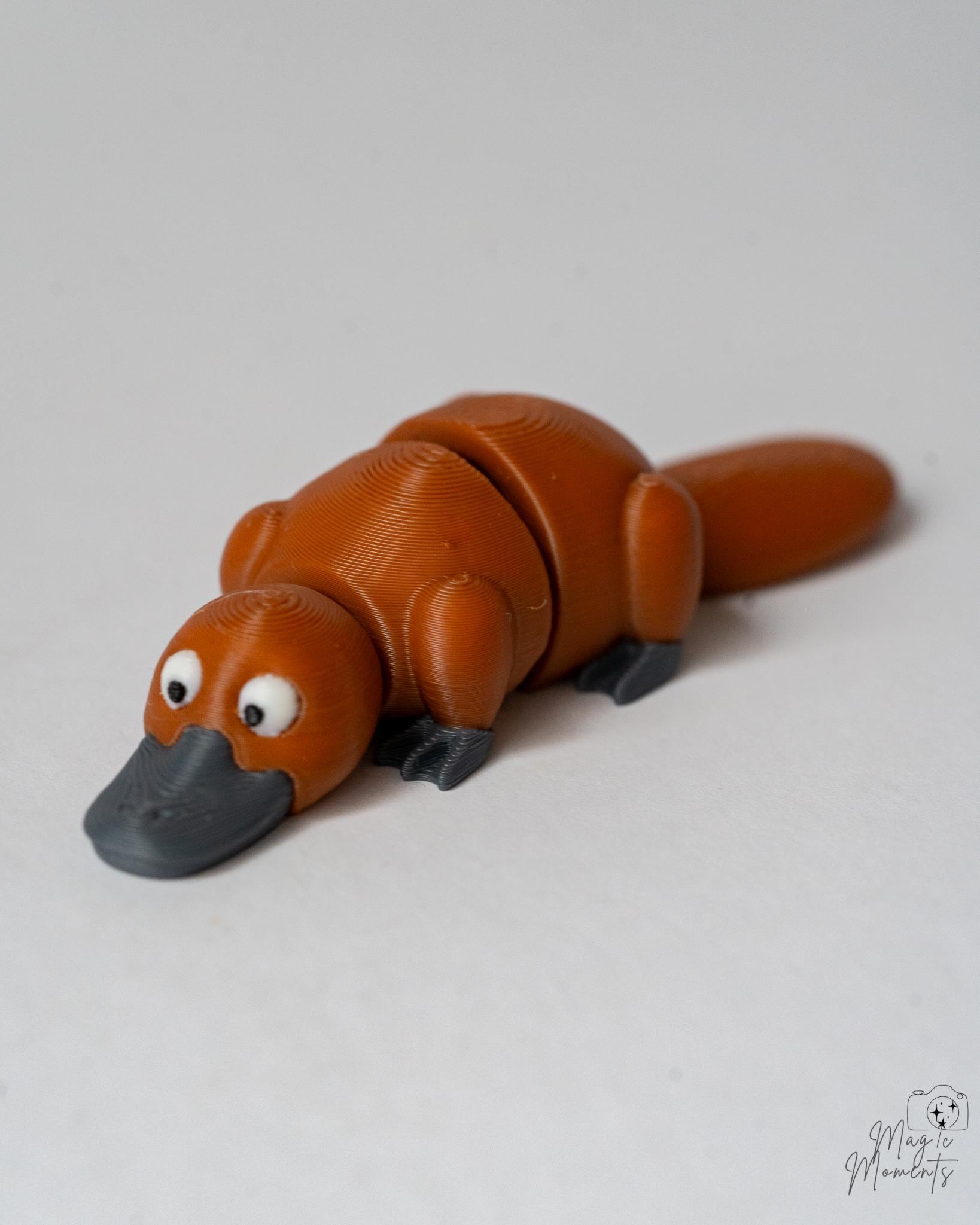 platypus figurine 3d printed cute animal