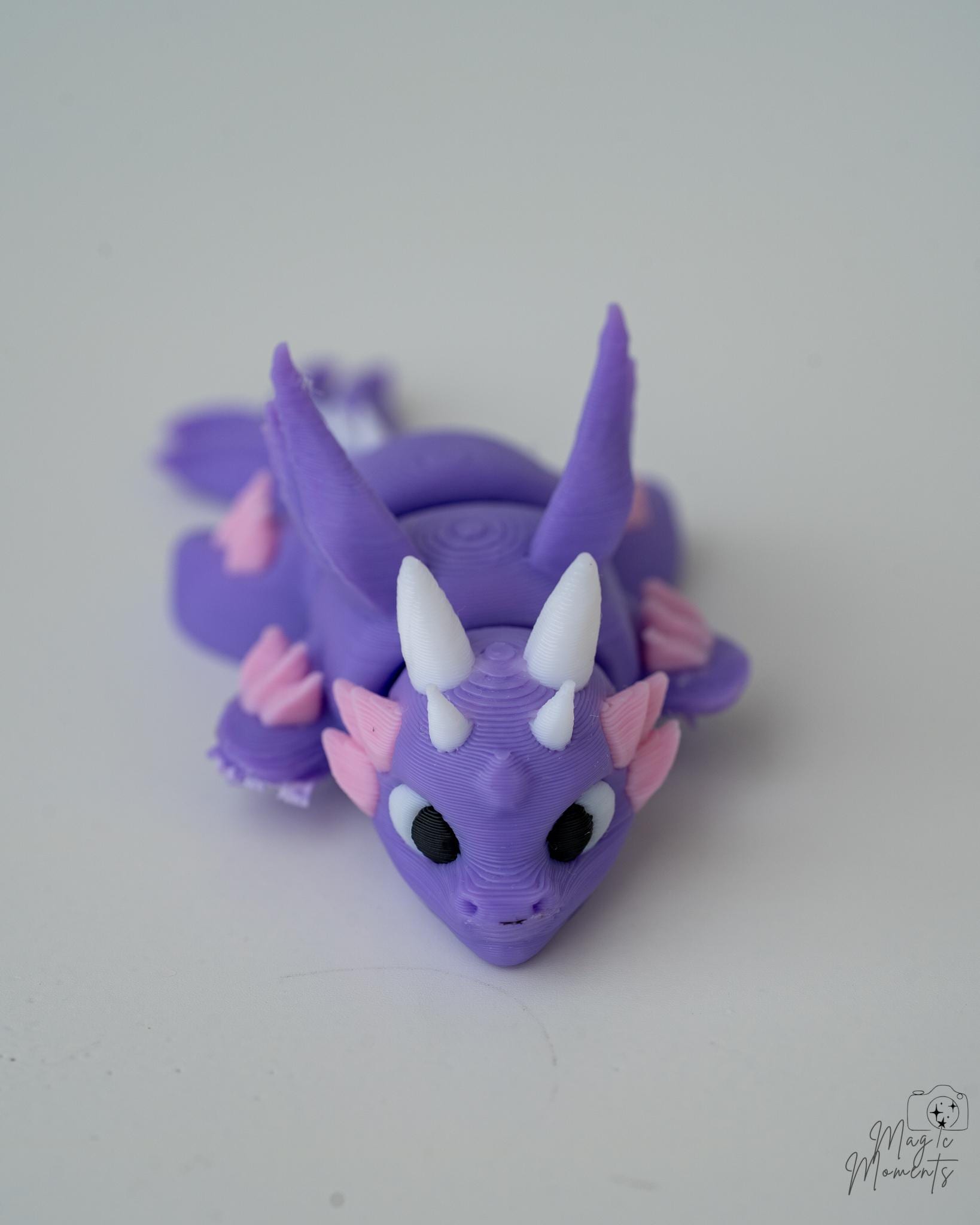 purple triceratops figure