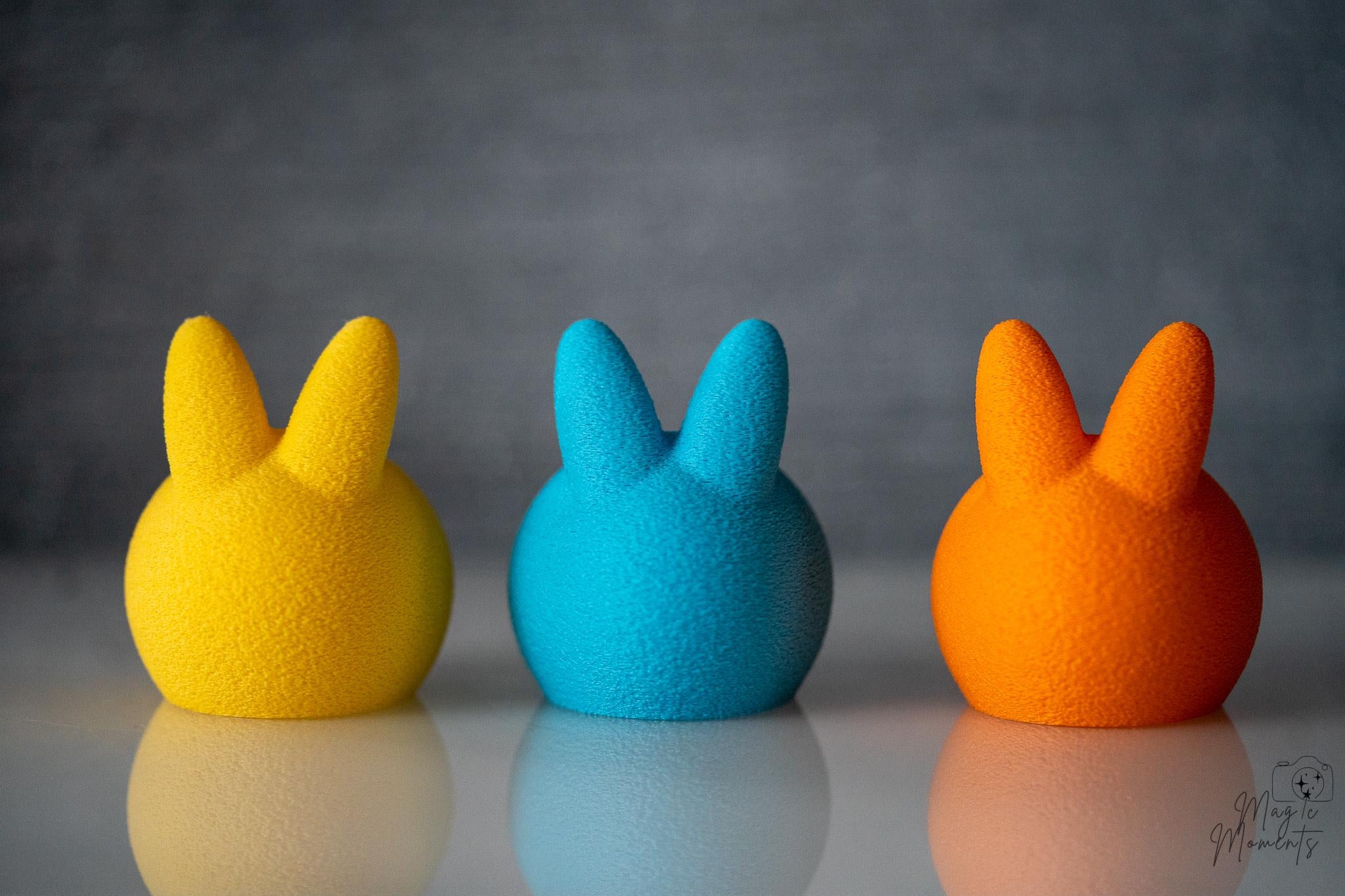 bunny tealight holder trio