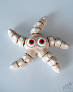 Articulated starfish with flexible moving arms