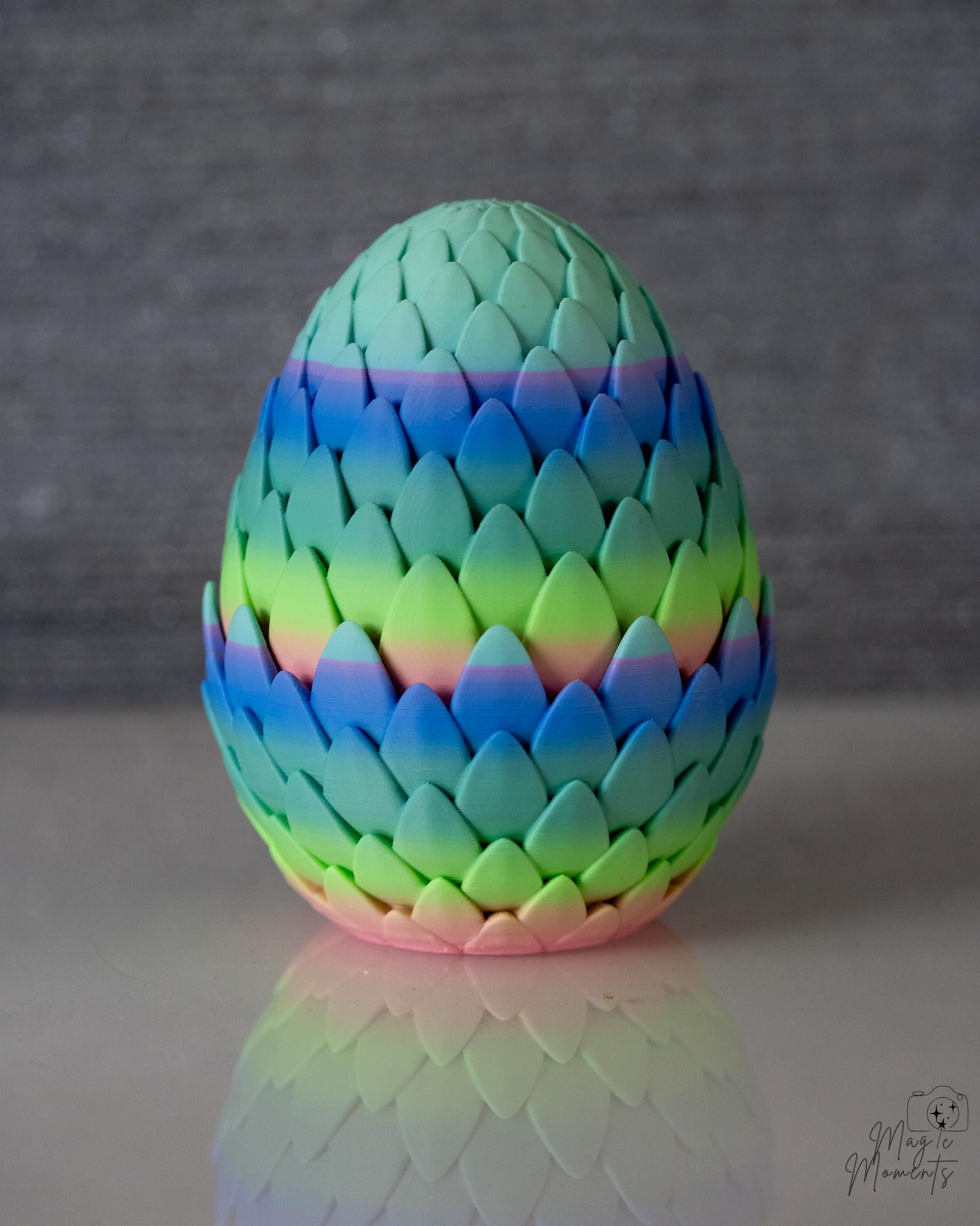 pastel dragon egg container