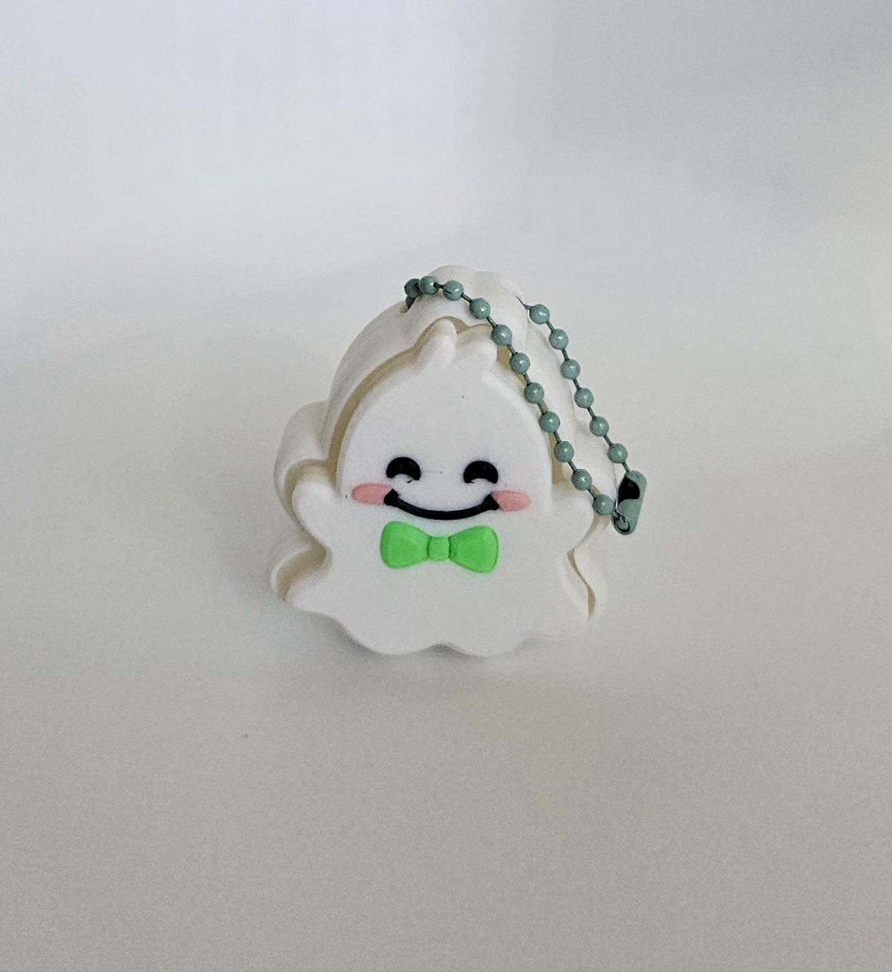 ghost clicker keychain halloween sensory fidget