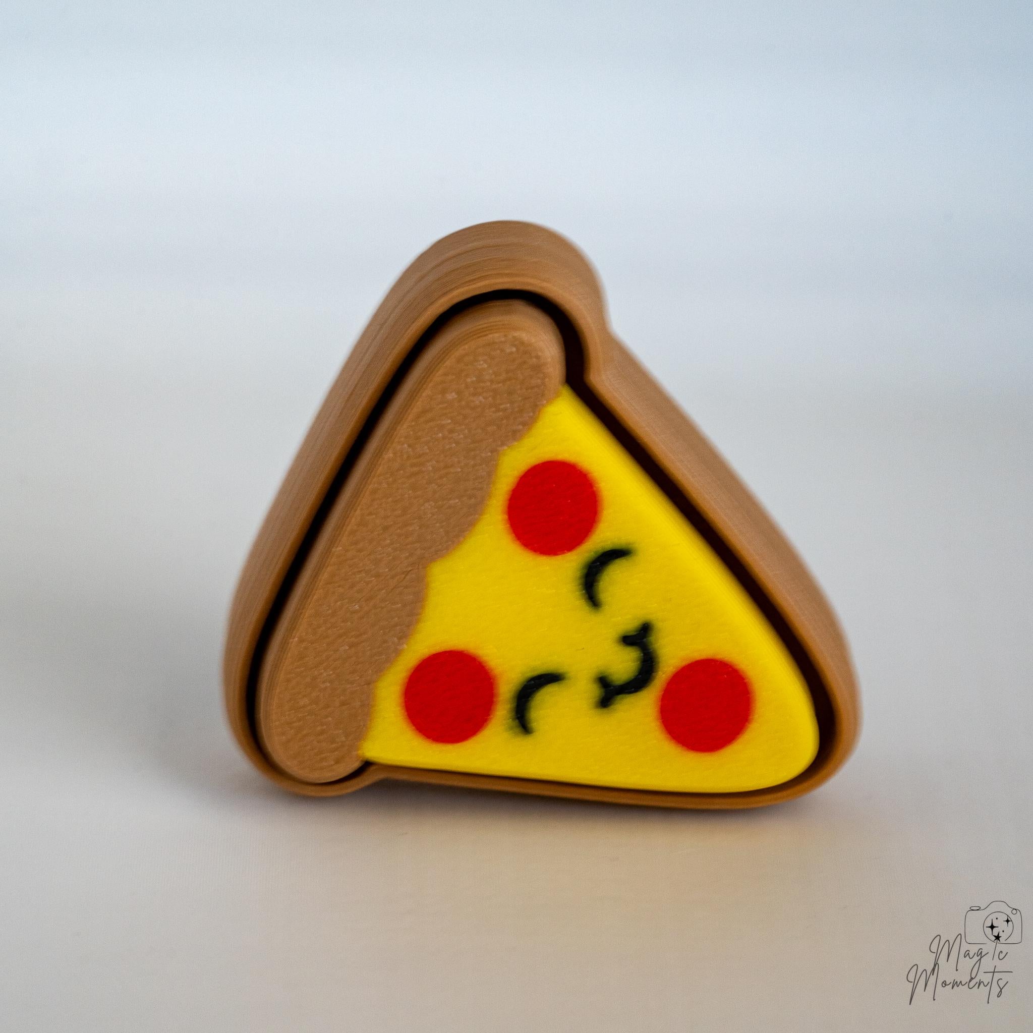 kawaii pizza slice clicker fidget