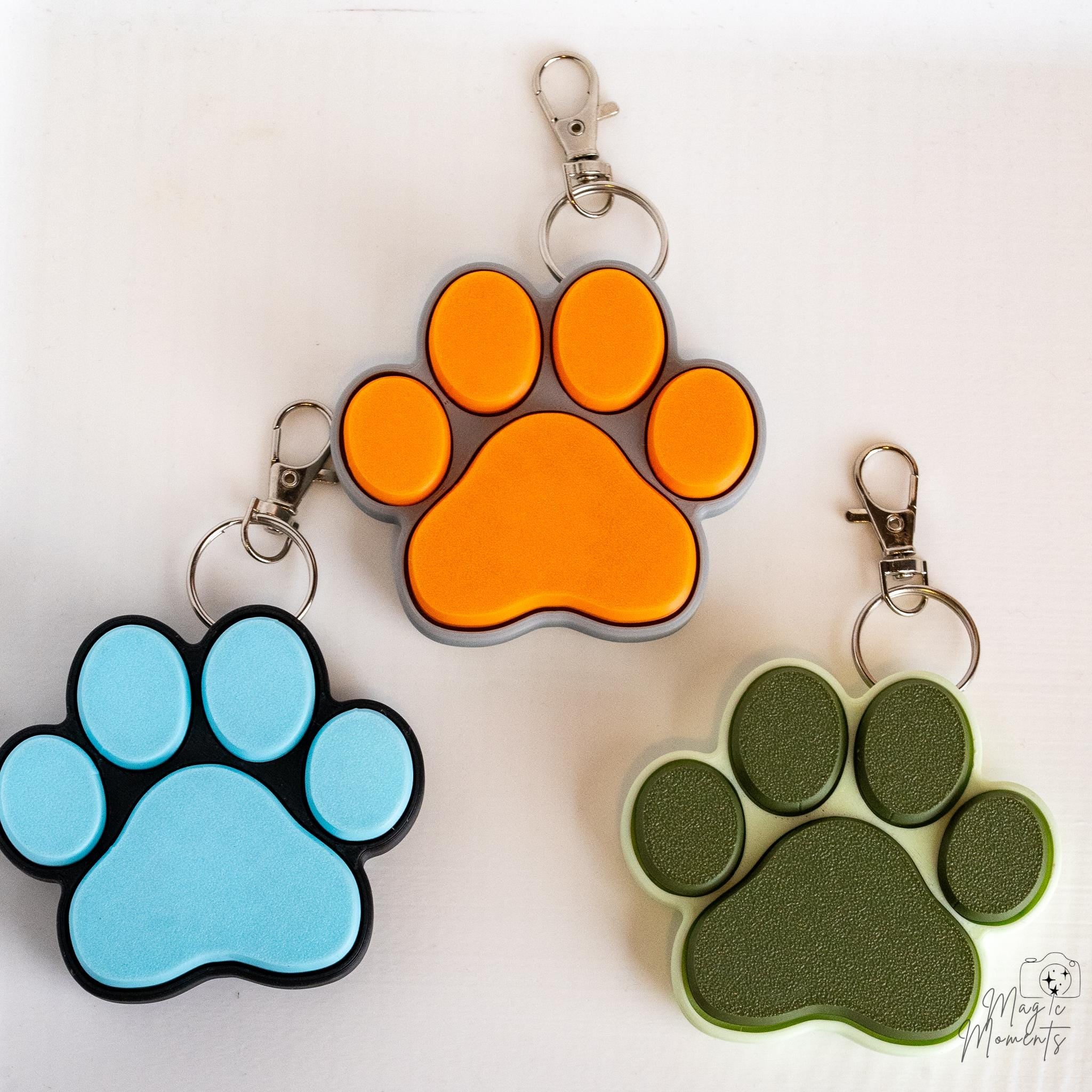 Paw Clicker - Animal Paw Fidget Keychain