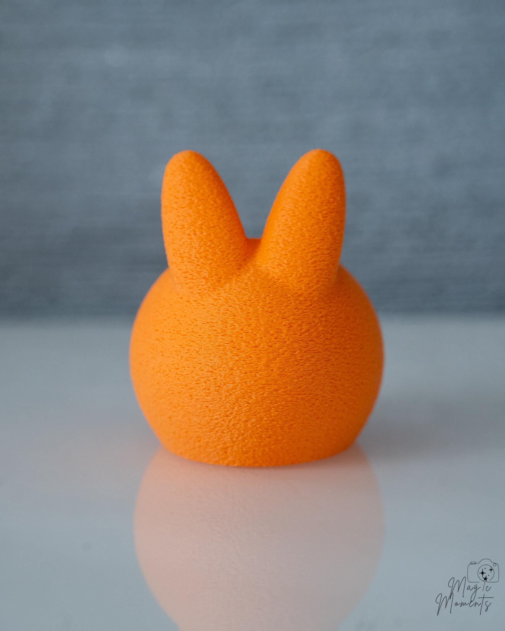 orange bunny tealight holder