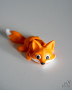 fox figurine 3d printed woodland animal