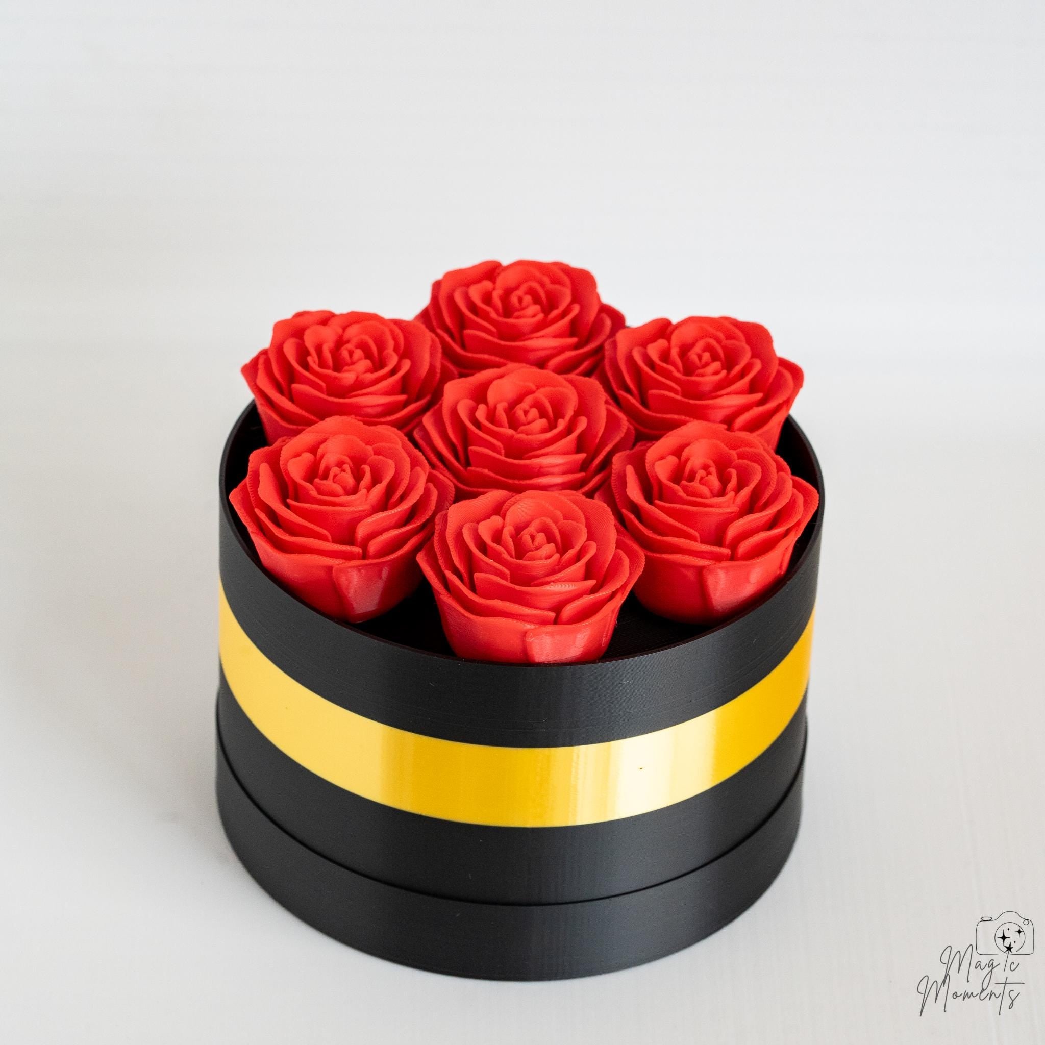 Rose Flower Box Gift with Chocolates | Luxury Gift for Her