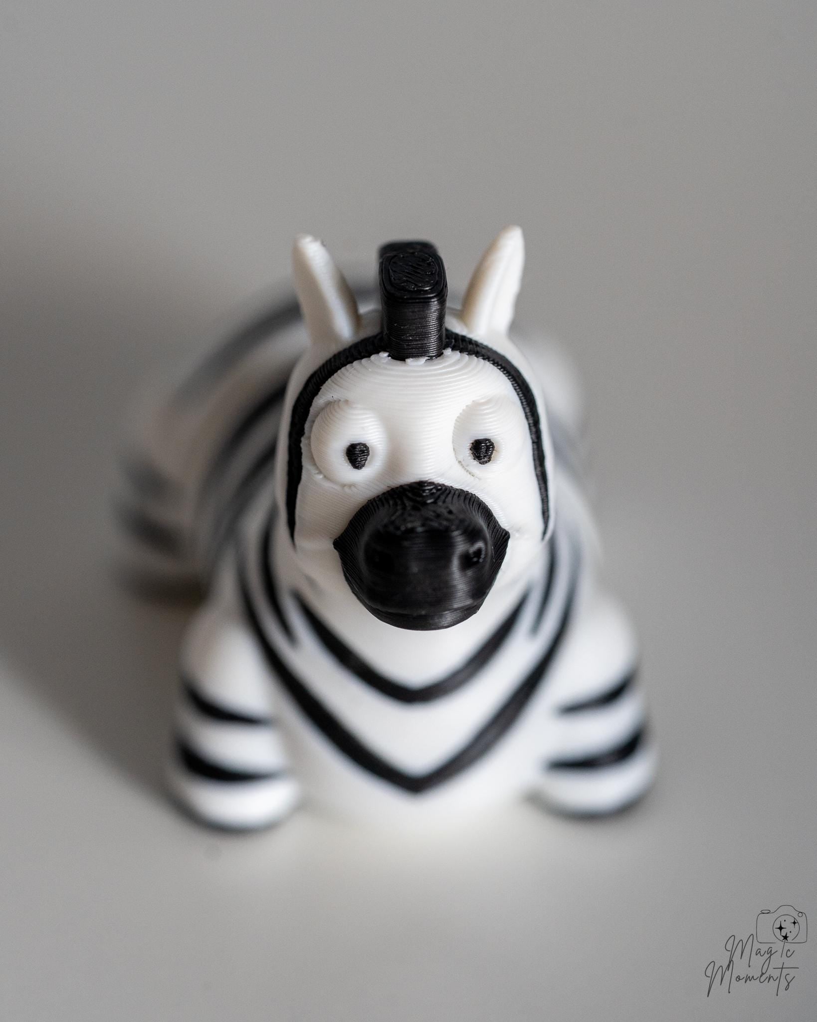 cute zebra figurine
