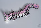 Pink sakura inspired dragon decorative figure
