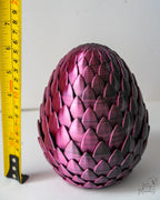 Articulated Dragon with Egg Set - 3D Printed Fantasy Decoration