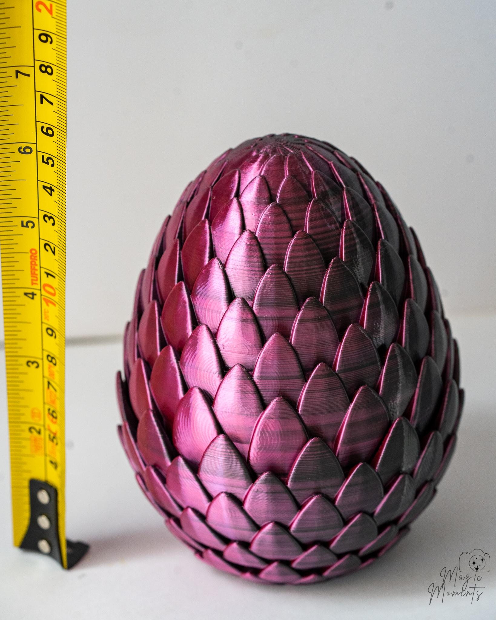 Articulated Dragon with Egg Set - 3D Printed Fantasy Decoration