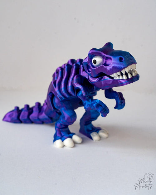 articulated skeleton t rex dinosaur figure