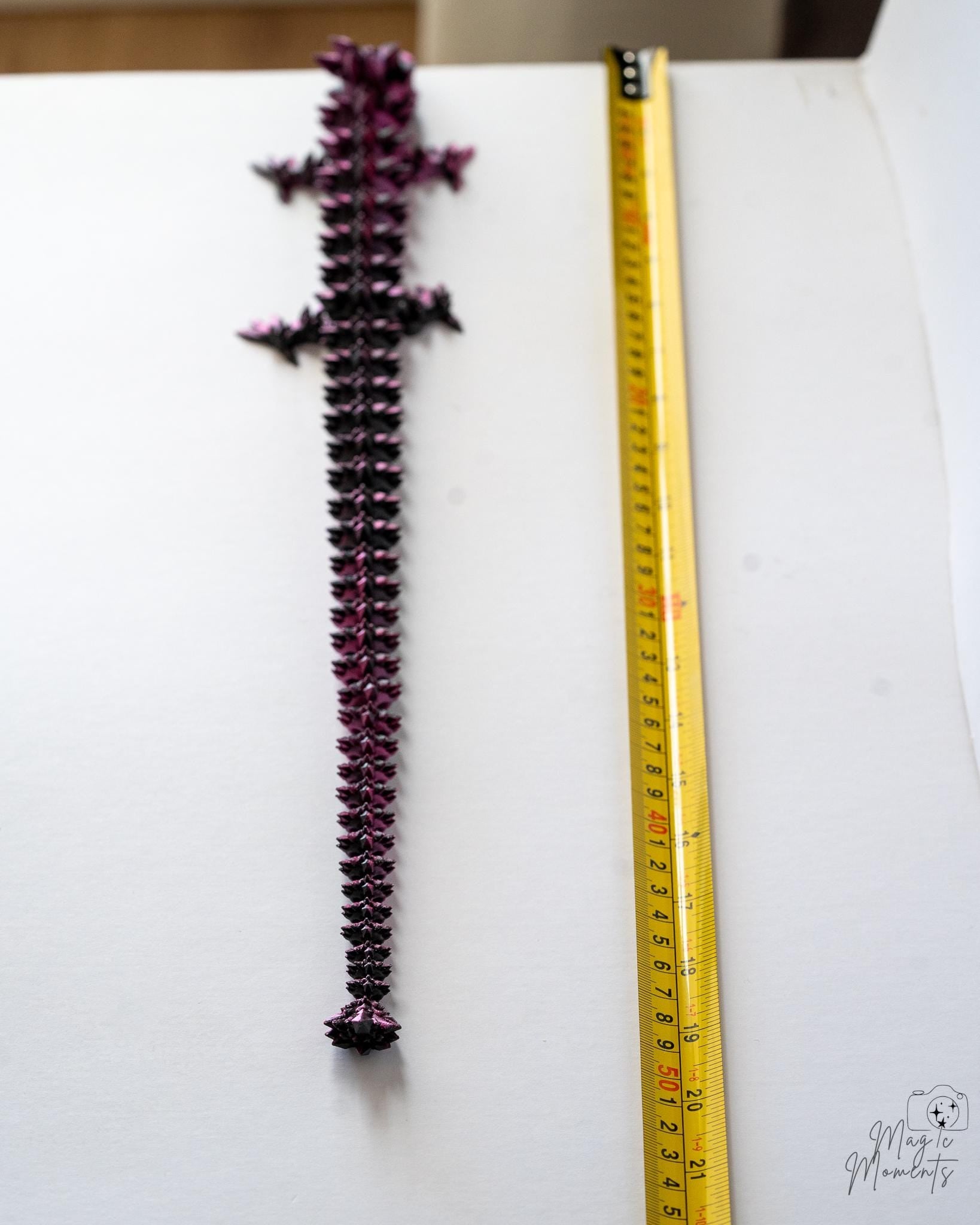 Articulated Dragon with Egg Set - 3D Printed Fantasy Decoration